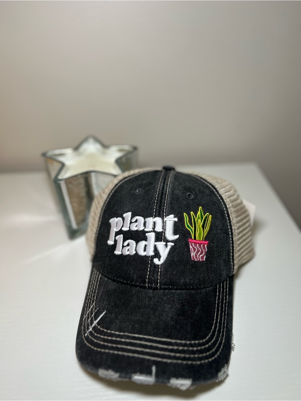 Katydid Pink Logo Trucker Hat